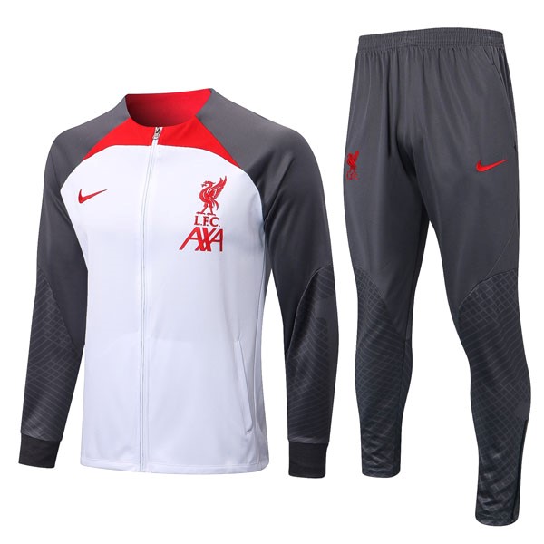 Chandal Liverpool 2022/23 Blanco Gris